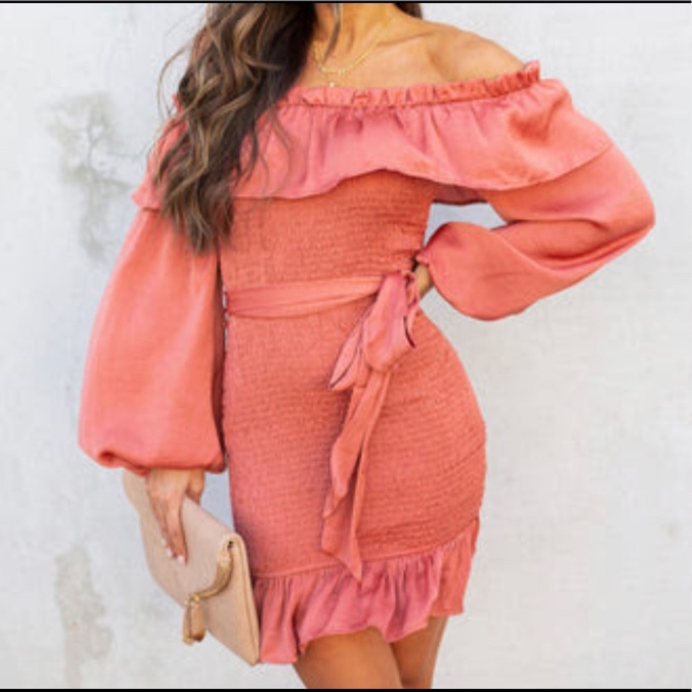 Vici off the shoulder dress
